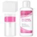COSCELIA SLIP Solution 60ml - Mini Pump Dispenser with 100 Nail Cleaning Cloths | Nail Art & Manicure Tool - Buy Online on GoSupps.com