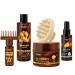 Rossen Rossen Hair Infusion Set Hair Loss Treatment Promotes Growth with Argan Oil and Ginger 4 in 1 Formula with Natural Ingredients Strengthens and Nourishes