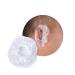 100Pcs Transparent EVA Multipurpose Disposable Elastic Water-proof Ear Covers Caps Professional Salon Hair Dye Earmuffs Baby Shower Earshield Earflaps Protectors for Ear Protection
