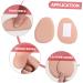 Buy Hemoton 20 Pairs Clear Gel Forefoot Pads - Anti-Slip Metatarsal Cushion Inserts for Women s High Heels | Comfortable Shoe Tongue Protectors - Buy Online on GoSupps.com