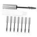 PLAFOPE 8pcs Mascara Empty Tube Empty Mascara Tube and Wand Diy Mascara Bottle Miss Growth Fluid Round
