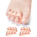Toe Separator Silicone - Hallux Valgus Correction & Spreader - 2 Pairs for Comfortable Relief - Buy Online on GoSupps.com