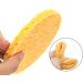 12Pcs Large Reusable Natural Face Sponges for Cleansing and Makeup Removal | Cellulose Pads for Facial Cleaning | SPA Quality Face Wash Sponge - Buy Online on GoSupps.com