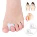 HAOSEM 2pcs Gel Toe Separator & Bunion Corrector - Prevents Big Toe Slipping Inward - Shop Now for Pain Relief & Comfort - Buy Online on GoSupps.com