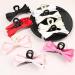 xbiez Cute Fairy Claw Clips Hairpin Y2K-Style Balletcore Headdress Bunches Accessories Bow Ribbon Cute Headdress Beige on black - Buy Online on GoSupps.com