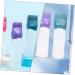 Veemoon Lot De 6 Flacons Applicateurs Pour Racines Cheveux 100 Ml Plastique Solide Peigne Int gr Pour Coloration Et Huile Capillaire Professionnels Usage Salon Et Domicile Vert Fonc Et Violet Fonc  - Buy Online on GoSupps.com