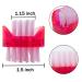 BQTQ 8-Piece Double-Sided Nail Brush Set - Plastic Hand Washing & Cleaning Brushes for Perfect Nail & Hand Care - Buy Online on GoSupps.com