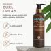 ARGAN MAGIC Defining Curl Cream - Enhances Waves and Curls | Conditions, Detangles, Reduces Frizz | Paraben Free - 8.5 fl oz - Buy Online on GoSupps.com