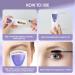 TOUCHBeauty Professional Heated Eyelash Curler with Silicone Refill Pad - Long Lasting Curling Tool for Women | TB-2003A Purple - Buy Online on GoSupps.com