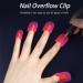 26PCs Reusable Nail Polish Template Kit - Rose Red Nail Art Edge Skin Barrier & Protection Tools | Perfect for All Nail Sizes - Buy Online on GoSupps.com