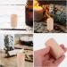 Healeved 4pcs Wood Essential Oil Diffusers Cylinder Small Round Wooden Diffusers for Essential Oils Aromatherapys Khaki - Buy Online on GoSupps.com
