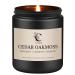 Cedar Oakmoss Scented Candles for Home 7oz 50 Hour Long Lasting Scented Candles Aromatherapy Candles Gift for Women and Men