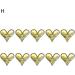 Worparsen Nail Art Decors Attractive Flower Love Heart Bear Modeling Fake Nail Decor Resistant Realistic Looking H - Buy Online on GoSupps.com