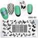 Buy 1 Set Cartoon Pattern Stencils for Nail Art - Geometric Sponge Pen & Image Template (OMJ-02) - International Shipping Available - Buy Online on GoSupps.com