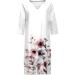 Fudule Women's V Neck T Shirt Dress - Elegant Evening Midi Dress for Cocktail Party - Buy Online on GoSupps.com