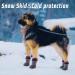 Quacoww Anti-Slip Dog Shoes - Waterproof Rubber Sole for Large Dogs | 2 Pairs with Adjustable Straps for Indoor & Outdoor Protection - Buy Online on GoSupps.com
