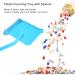 Hand Pill Counting Tray with Spatula - Essential Plastic Tablet Dispensing Tray for Household & Hospital Use | Perfect for Elderly & Patients - Buy Online on GoSupps.com