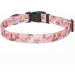 Heele Adjustable Dog Collar for Small Medium Large Dogs - Comfortable Patterned Pink Collar for Puppies (XS: 21.6-28cm 1.5cm Width) - Buy Online on GoSupps.com