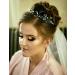 BERYUAN Women Pearl Hair Vine Emerald Green Crystal Leaf Hair Band Piece Silver Headpiece Wedding Hair Accessory Gift for Her Party Headress for Bride Bridesmaid Girls (style 1) - Buy Online on GoSupps.com