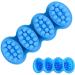Sdmnsg-T 3D Silicone Massage Bar Soap Molds, Handmade Soap Molds for Soaps Making, Soap Molds for Soap Making - Rectangle, blue