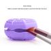 Donut Shape Makeup Brush Cleaner Mat - Silicone for Easy Cleaning & Storage | International Shipping Available - Buy Online on GoSupps.com