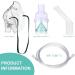 Nebuliser Kit with Nebuliser Mask Inhaler Chamber 2m Soft Tubing Nebuliser Replacement Set for Adults Universal Compatibility with Most Nebuliser Machine - 3 Pack - Buy Online on GoSupps.com