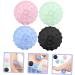 Beavorty Triangular Nail Fascia Massage Balls - 4 Pack Deep Tissue Roller for Foot & Body - TPE Lacrosse Balls for Plantar & Fitness - Buy Online on GoSupps.com