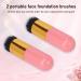 Foundation Brush Lightweight Portable Dense Synthetic Soft Bristles Cosmetic Brush for Liquid Cream Powder Blending - Buy Online on GoSupps.com