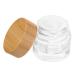 Bamboo Lid Cream Bottle Cosmetic Travel Containers Body Butter Jars Cosmetic Containers Terrarium Container Makeup Containers Mini Lotion Jars Travel Jars Wood Mask Filling/1593