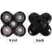 Shaver Replacement Blades 5 Blades System Shaving Heads for Men 5D Replaceable Floating Electric Shavers Blade Trimmers Accessory Alternate Razor Shaver Head As Picture - Buy Online on GoSupps.com