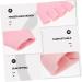 Healeved 7 Pairs Gel Moisturizing Gloves Men Lotion Night Relief Gloves Mittens Hand Protective Gel Gloves Dappen Dishes for Acrylic Soft Dipping Moisturizing Lotion Pink Women's Fingerless - Buy Online on GoSupps.com