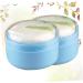 MERRYHAPY 2 Pieces Box Talcum Powder Puff Case for Loose Powder Children's Powder Puff for Body Powder Infant Baby Powder Box Soft Powder Puff Blue - Buy Online on GoSupps.com