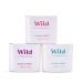 Wild - Natural Refillable Deodorant - Aluminium Free - Refill Variety Pack Includes Fresh Cotton & Sea Salt Jasmine & Mandarin and Coconut & Vanilla Scents - Long Lasting Protection Variety Pack 40 g (Pack of 3)