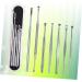 SEWOART 7pcs/Set Multi-Functional Remover Tool Scoop Double-Ended Design for Safe Wax Removal - Buy Online on GoSupps.com