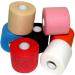 OBTANIM Foam Underwrap Bandage Pre-Wrap Tape for Athletic Elbow/Knees/Ankles - Latex Free - Pack of 4 Rolls (Skin/Black/Blue/Red) - Buy Online on GoSupps.com