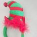 Lurrose Christmas Headband Elf Hat Hair Hoop Cute Bell Hairband Elves Party Hats with Jingle Bells Feather for Santa Party Carnival Costume - Buy Online on GoSupps.com