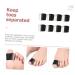 Buy 4 Pairs Toenail Separator Spacers for Women & Men - Bunion Dividers & Foot Care Supplies - 2.5x2cm Black - Buy Online on GoSupps.com
