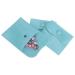 PUNELE 5Pcs Velvet Snap Button Bag Jewelry Storage Flannel Suede Gift Pack Pouch 10x10cm
