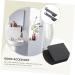KITANDOVE 2pcs No Punching Hook Clothes Rack Bathrobe Towel Shower Door Hook Storage Hooks Stainless Steel 18X4.2CM Black2 - Buy Online on GoSupps.com