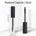 40pc 10ml Empty Mascara Tubes w/ Funnels - DIY Eyelash Wand & Castor Oil Container (Black) - Buy Online on GoSupps.com
