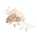 FRCOLOR Hair Comb Wedding Headdresss Bride Hair Accessory Hair Styling Accessories Flower Clips Rhinestone Tiara Headband Floral Hair Headpiece Rhinestones Miss Diamond Hair Piece