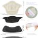 RuiChy LuckyMoon Shoe Heel Cushion Pads | Comfort & Pain Relief for Happy Feet - Reduce Blisters & Enhance Shoe Fit - Buy Online on GoSupps.com