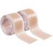 Blister Bandages Heel Sticker Blister Protector 2 Rolls Silicone Gel Tape Waterproof Bubble Plasters Tape for Hand Toe Foot Blister Prevention Bandaids Calluses Tender Spots Shoe Friction (78.74inch)