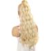 Ponytail Extensions Body Wave Ponytail Hair Extension Clip in Long Wavy Curly Ponytail Extension 24 Inch Wrap Around Synthetic Fake Hair Ponytail Hairpiece for Women for Women(Color:1BH613) 24inch 1BH613 - Buy Online on GoSupps.com