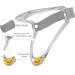 Safwel Portable Adjustable Break - Pain Relief & Support for Stomach Relief | Transparent Design - Buy Online on GoSupps.com
