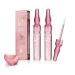 Hydrating Lip Oil Rose Lip Gloss Lip Glow Oil Clear Lip Balm Liquid Lipsticks Nourishing Locks Glossy Transparent in Moisture to Prevent Chapped Lips Non-Sticky Repairing Lip