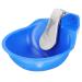 Yardenfun Stainless Sink Farm Feeding Water Bowl Livestock Drinking Bowl Drinking Fountain Tool Large