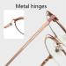 Stylish Metal Frame Reading Glasses for Women | Light Blocking Computer Eyewear & Sunglasses - Buy Online on GoSupps.com