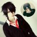 Skhaovs Black Short Wig for Men & Women | Unisex Anime Cosplay Synthetic Wig - Perfect for Cosplay - Buy Online on GoSupps.com