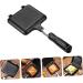 Zerodeko Double-Sided Frying Pan Tortillas Maker Bread Toaster Sandwich Maker Sandwich Griller Pancake Griddle Bread Sandwich Grill Pan Toast Maker Double Sided Pot Aluminum Alloy Bakeware - Buy Online on GoSupps.com